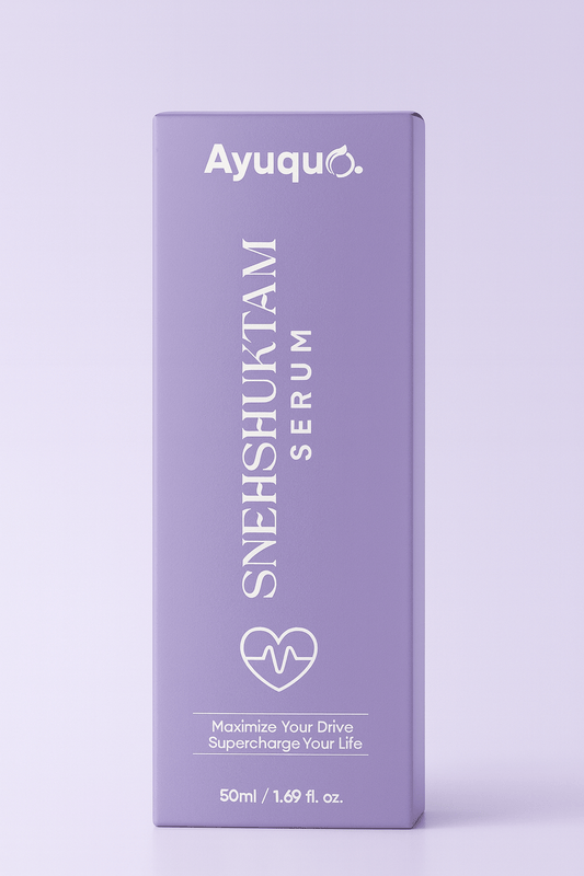 Ayuquo Snehshuktam Serum – Ayurvedic Vitality & Stamina Elixir (50ml) - Intimacy Health